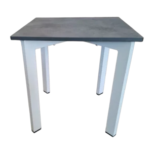 ALUMINIUM SIDE TABLE 40x40xH50cm