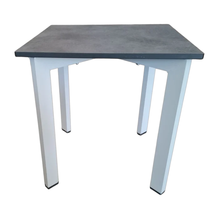 ALUMINIUM SIDE TABLE 40x40xH50cm