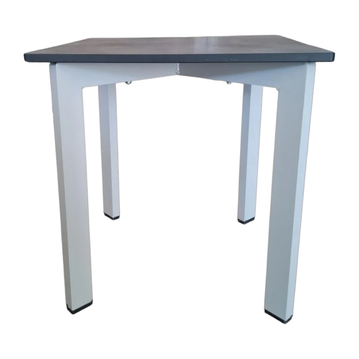 ALUMINIUM SIDE TABLE 40x40xH50cm