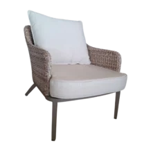 Savora 1st Outdoor Sofa — woven rattan frame — Natural— 75x83x74cm