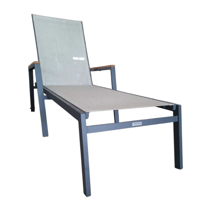 ALUMINIUM TEXTLINE SUNBED