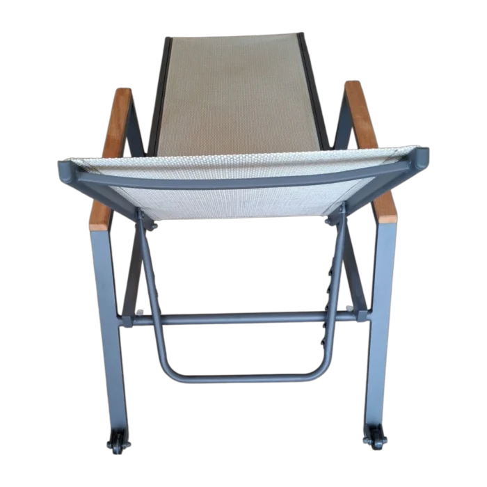 ALUMINIUM TEXTLINE SUNBED
