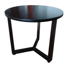Coffee Table – Eclipse – Side View – Cappuccino - 57xH53cm
