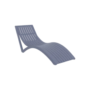 OutDOOR Solea Sun Lounger - DARK GREY- POLYPROPYLINE-72x180xH70cm