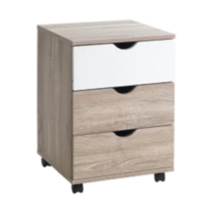 Nova Mobile Drawer - Office Furniture -Oak - 40x40x56CM