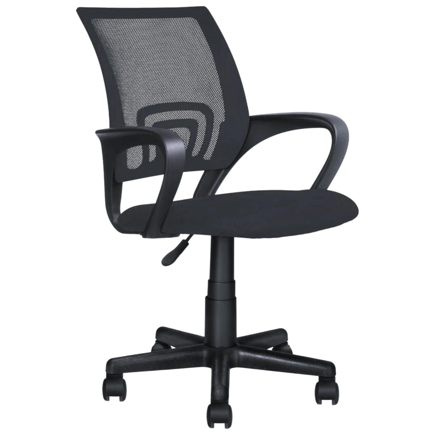 011153035076_LM-QZY1121B5 OFFICE CHAIR - Lisse Office Chair - Black 56.5*59.0*90.0-100.0CM