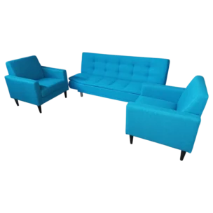 Black Friday - Special Offerce - Sofa set — Fabric - Blue
