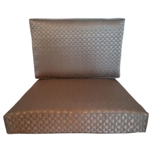 1Seated Sofa Outdoor ALuminium Cushion Beige- Textline