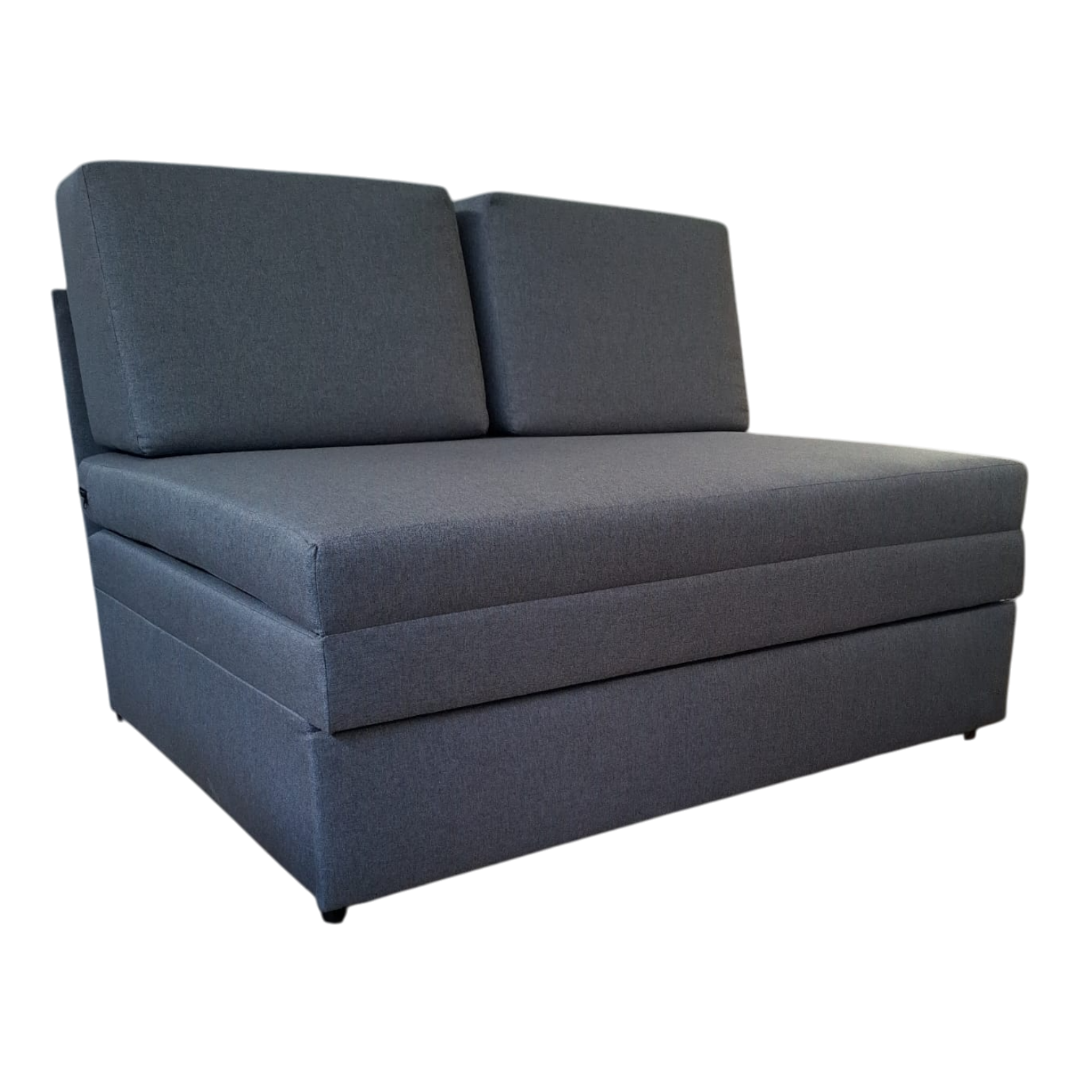 012283041021-Rainbow 2 seater SofaBed-D.Grey -1 Rainbow 2-Seater Sofabed - Image 1
