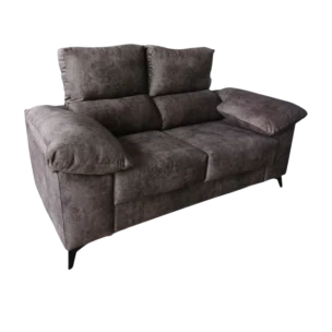 Nordes 3-Seater Sofa - Velvet - Brown - 195x85xH103cm
