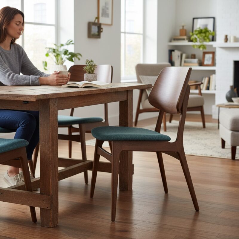Rosario 2 Chair modern wooden dining chair