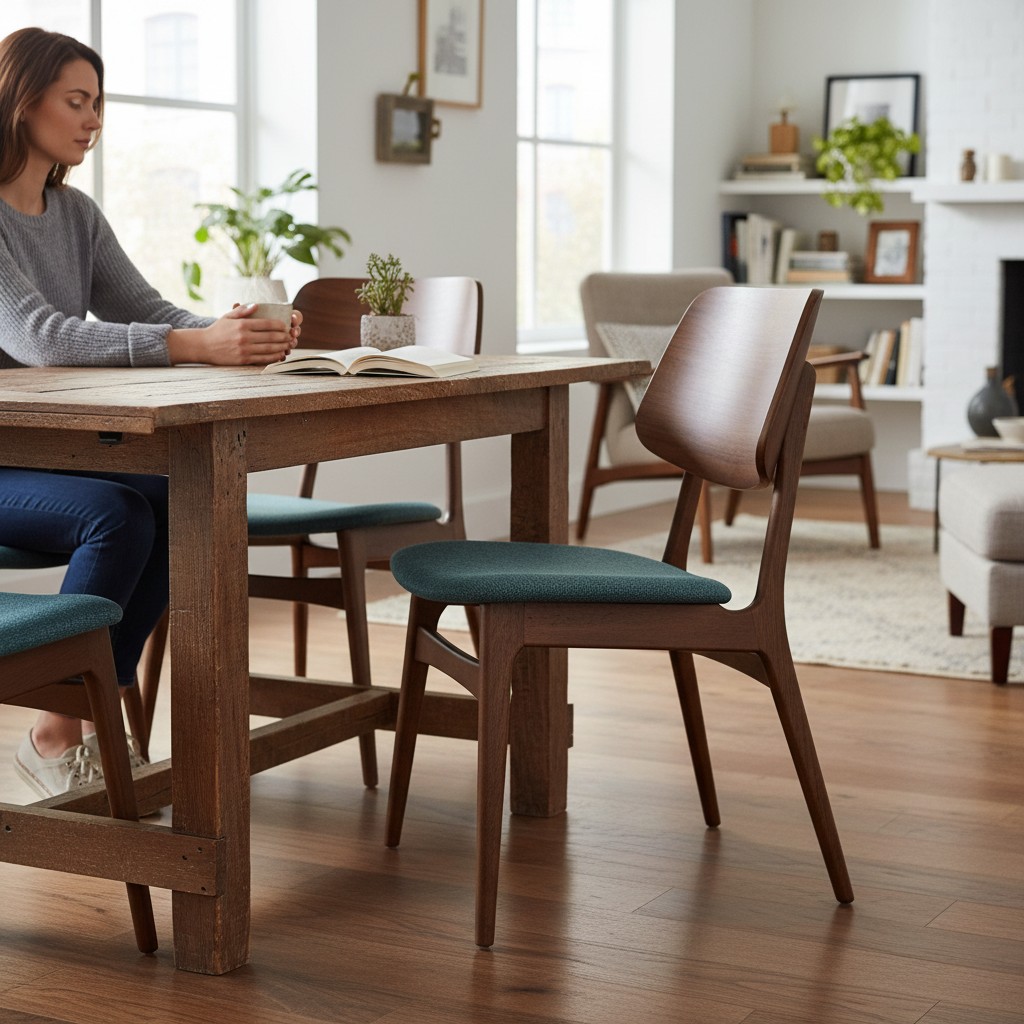 Rosario 2 Chair modern wooden dining chair