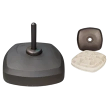 UMBRELLA BASE PLASTIC FOR AP/4X4 Size: 32" x 32" x 7.5"