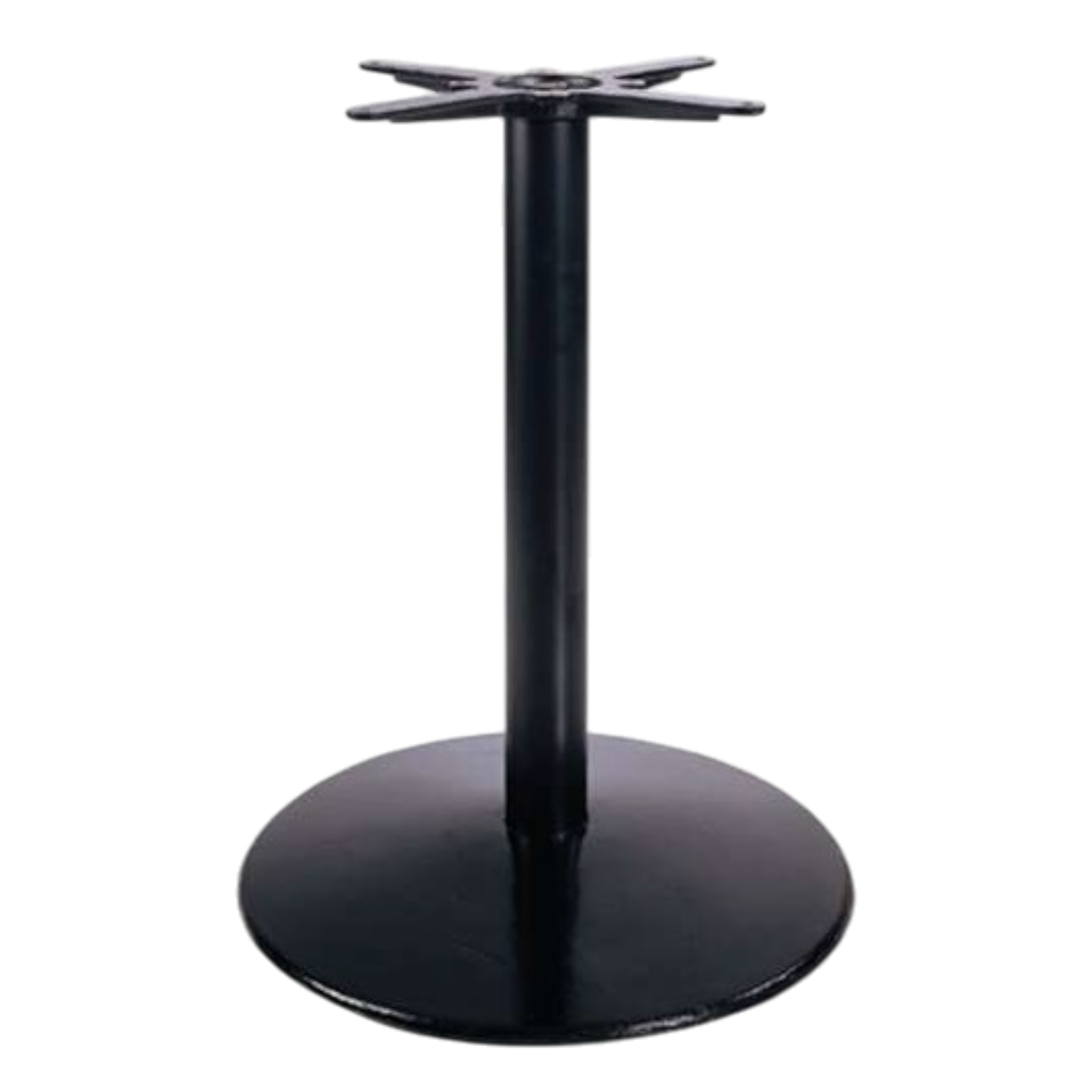 001135037085-ISSL-6025 Hercules 2 Round Table Base - Cast Iron - Black - DIA55xH73cm