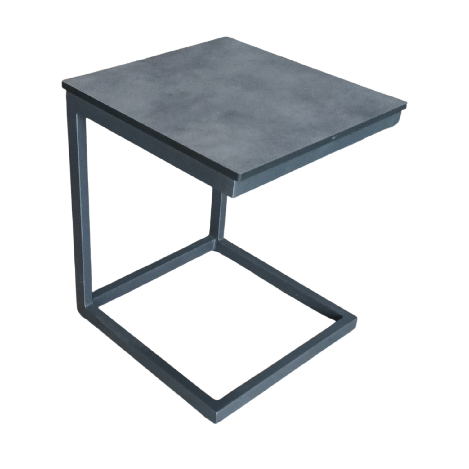 001196037134-FY-6256A-2_1 Outdoor side table for sunbed - alume with hpl - 40x40xH50cm