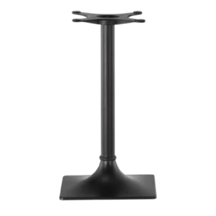 Titan Square Table Base - Cast Iron - Black - 40x40x72cm