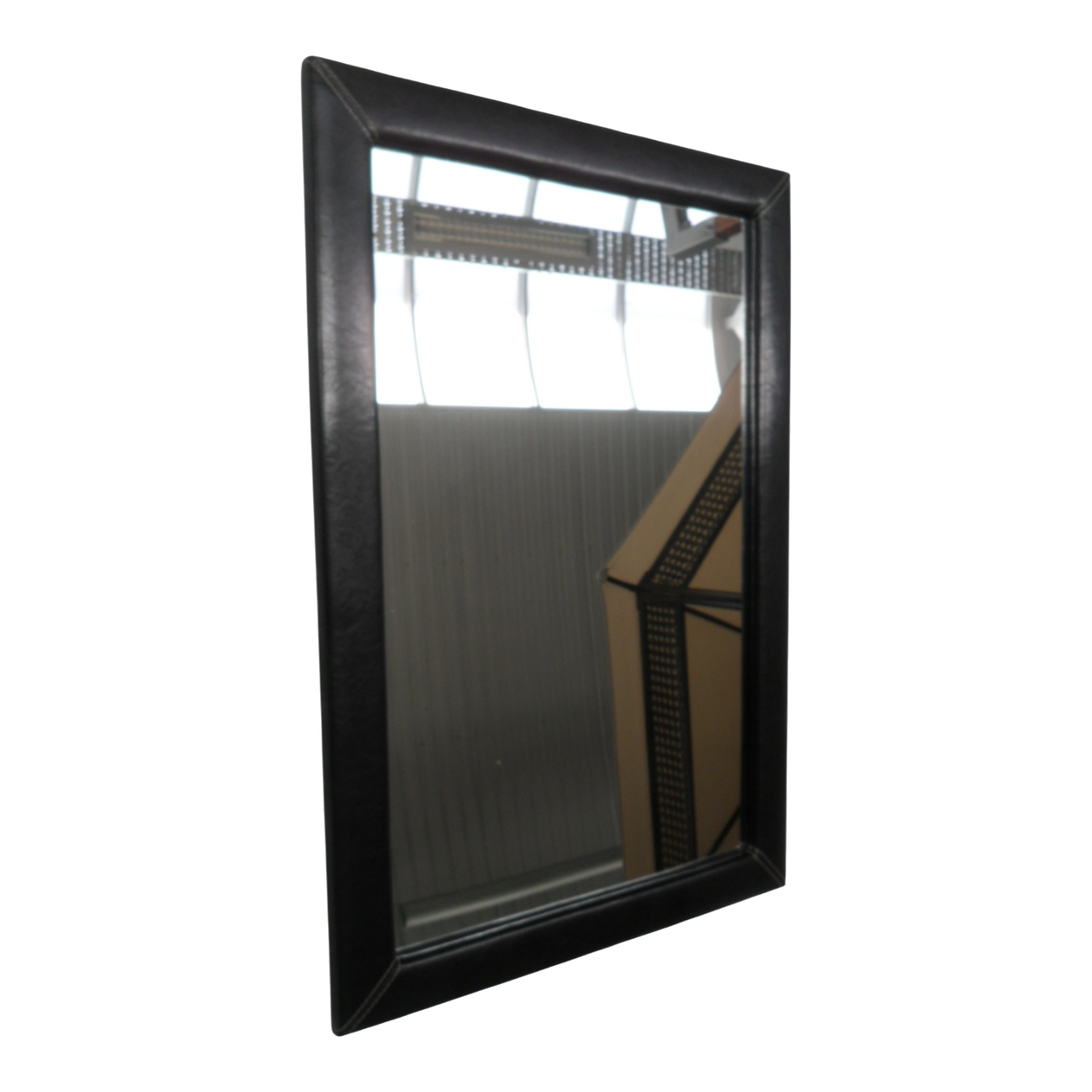 012042040004-BBT-M2.1 Virtine Wall Mirror - Dark Walnut - 99x68