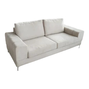 Metro 3-seater Sofa - Light Grey - Fabric-220x92xH93cm