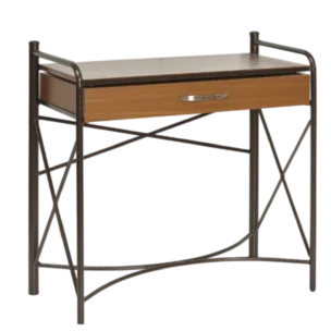 METAL DRESSER 1 DRAWER - rust/ cherry - 81x37xH82/79cm