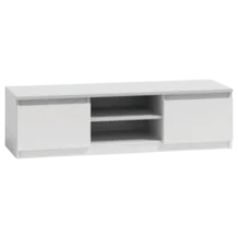 Axis TV Stand - melamine - white -150x45x50cm