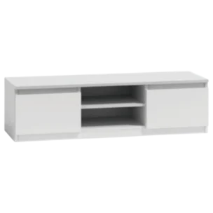 Axis TV Stand - melamine - white -150x45x50cm