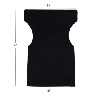 Textline for Director Chair- KARIDI (ANG) - Black - 45/55x76