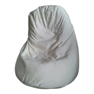 Bliss Bean Bag Pouf - Beige - 30x60x105cm