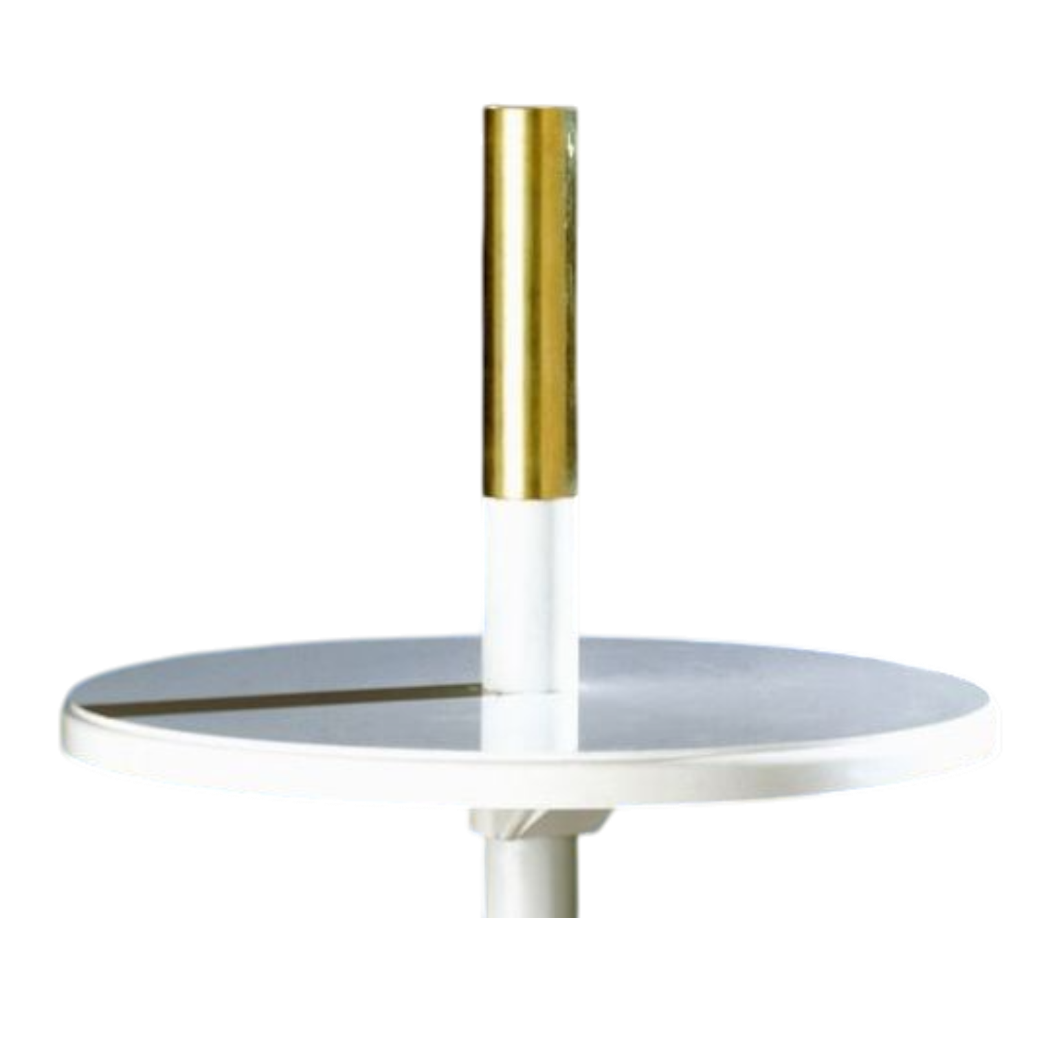 013290047003-LI-RIVIERA Aphrodite Umbrella Table - White - plastic - diam. 39xH8cm