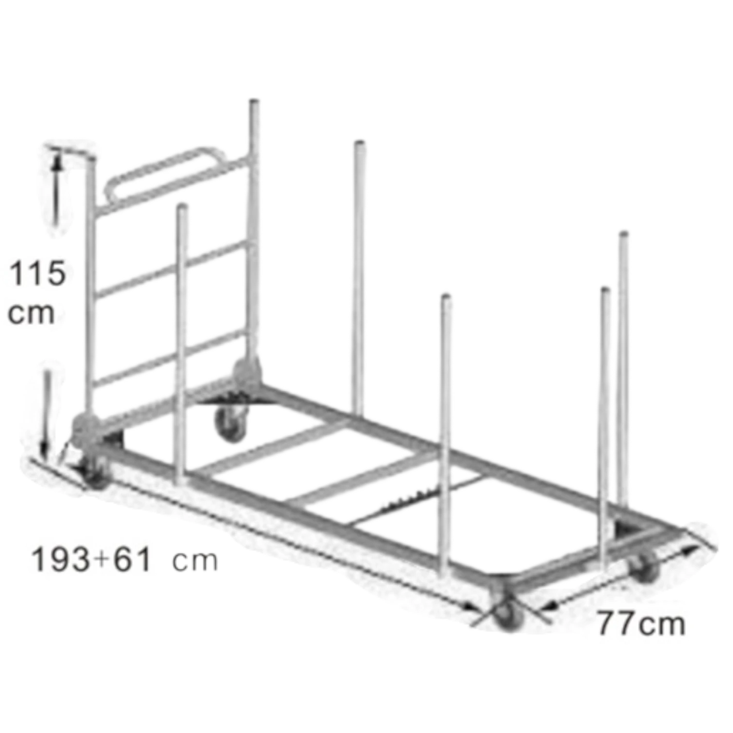 013293047001_HS-TC3_trolley Trollay for Tables