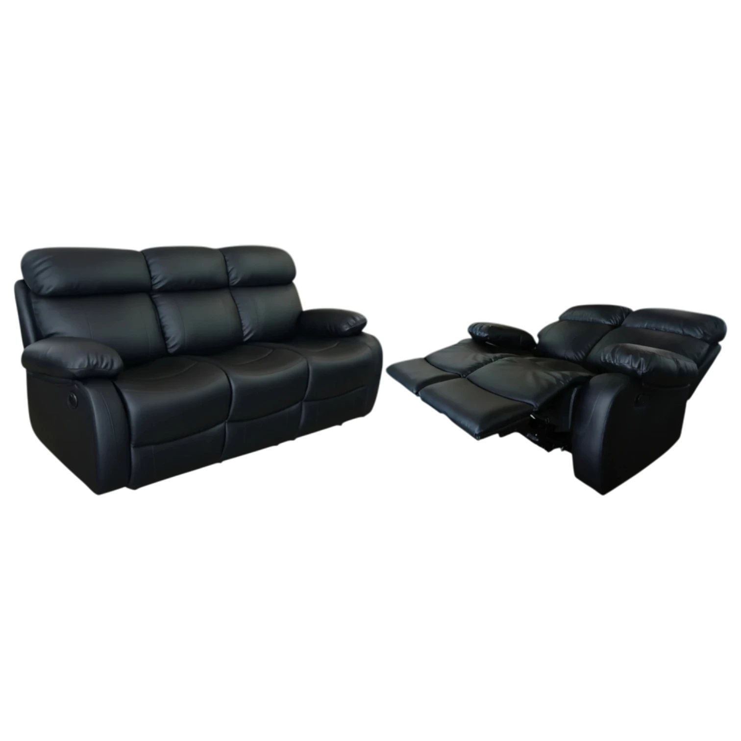 Jenin Recliner Sofa Set Composite RECLINER SOFA SET with a 3-seater sofa and 2 seater sofa