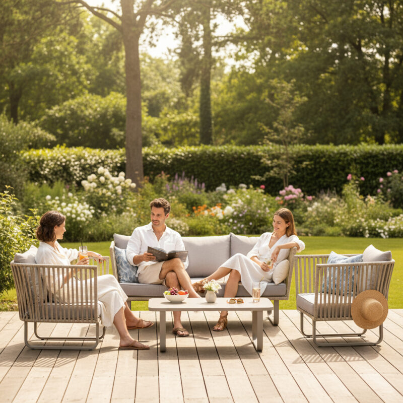 Carmona Outdoor Sofa Set modern garden furniture