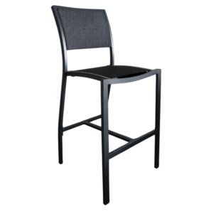 Palmira 2 Dining Table — Aluminum,— Charcoal/Black