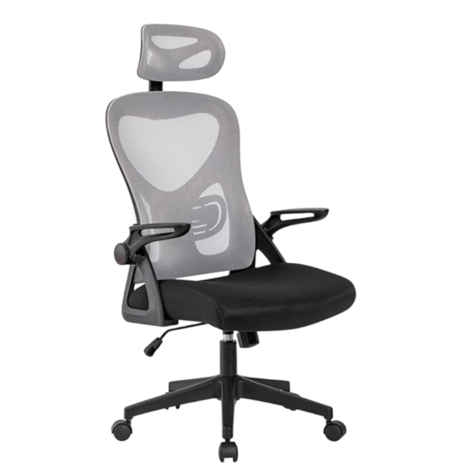 011291035008-ZO-A8980 Orion Office Chair | Modern Office Chair Cyprus - breathable mesh - Grey/Black