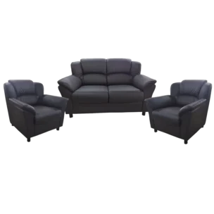 SOFA set - Nevada - Black - PVC -137x89xH85cm