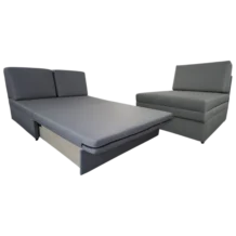 Rainbow SofaBed SET— Grey - Fabric -