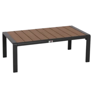 Varese Outdoor Coffee Table Aluminium & Polywood