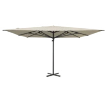 Darche 4x4 Square Umbrella - Beige color - Aluminum frame - Telescopic sysem - Polyester fabric
