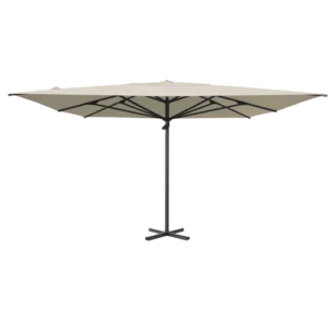 Darche 4x4 Square Umbrella - Beige color - Aluminum frame - Telescopic sysem - Polyester fabric