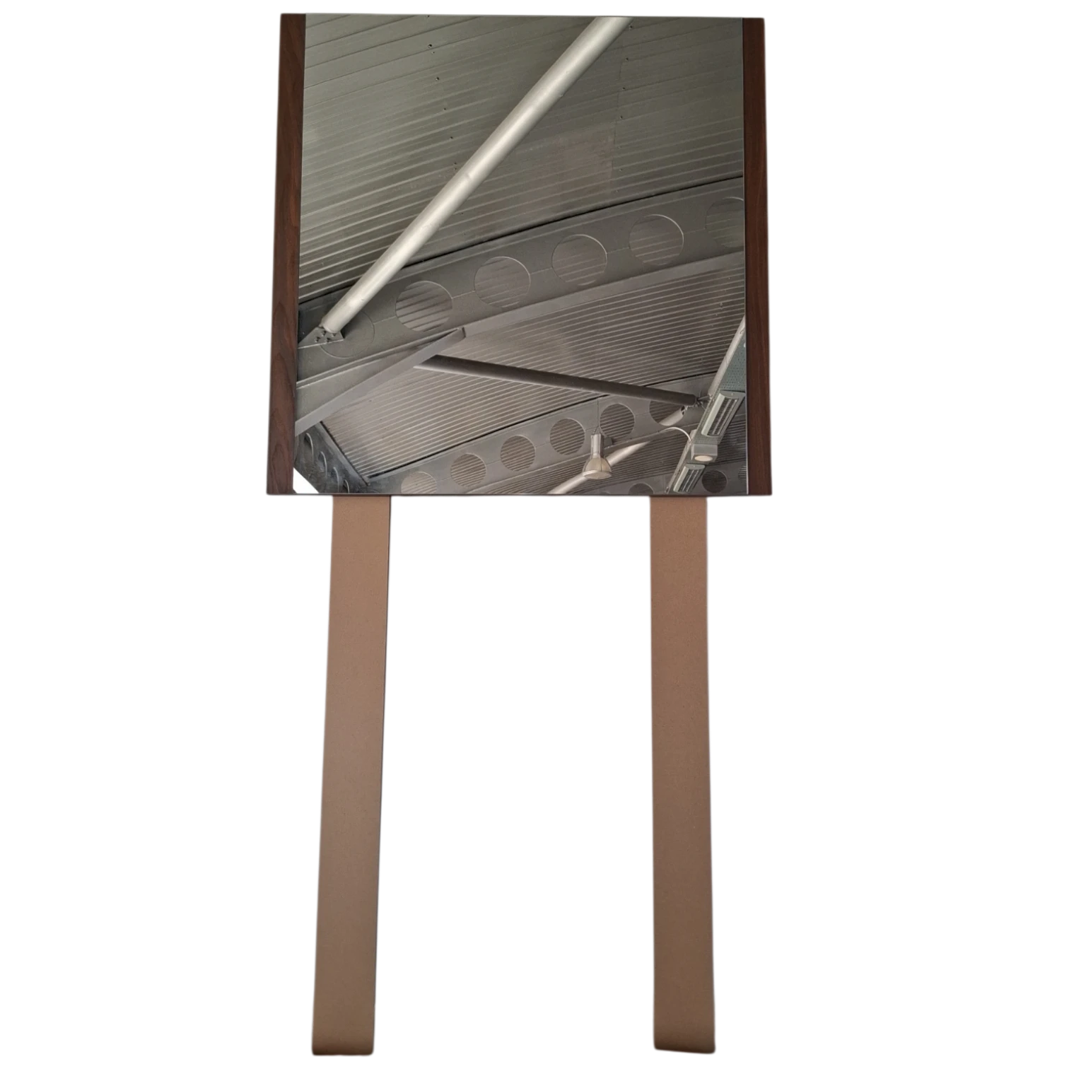 012339040012_TL-SR-1459A Mirror 80x80 cm for dresser walnut bedroom indoor