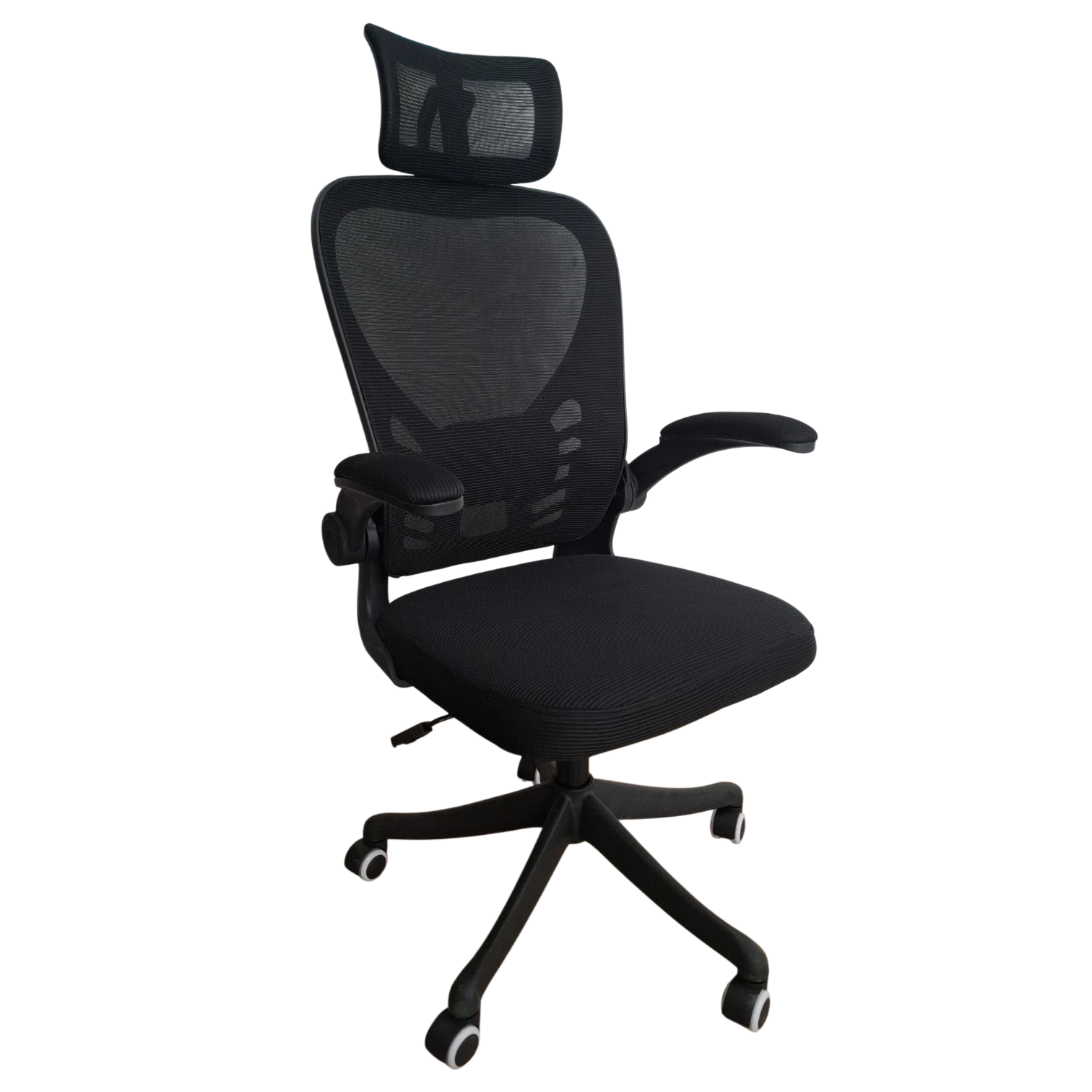 011291035009_ZO-A6225 BLACK OFFICE CHAIR MESH L64xD61xH124-132 (SH49-58)